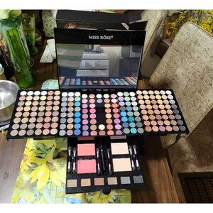 Professional Makeup Kit for Women with Mirror All In One Makeup Gift Set